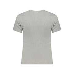 T-shirt Guess Jeans gris en coton pour femme