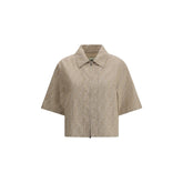 Veste courte en chambray Fendi