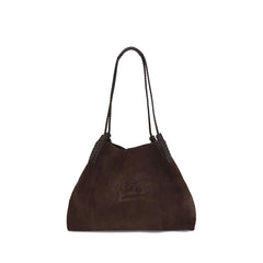 Etro Brown Calf Leather Bos Taurus Shoulder Bag