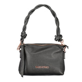 Mario Valentino Schwarze Polyethylen-Damenhandtasche