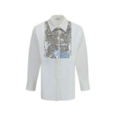 Chemise Alexander McQueen brodée de cristaux