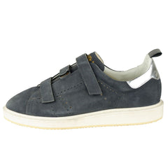 Baskets Golden Goose en cuir de veau gris