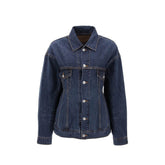 Veste en jean Balenciaga « Hourglass »
