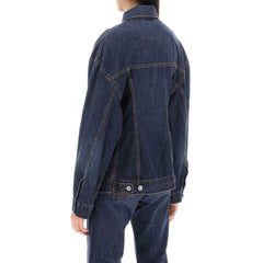 Veste en jean Balenciaga « Hourglass »