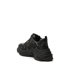 Balenciaga Black Calfskin Chunky Sneakers