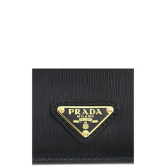 Porte-cartes en cuir Prada