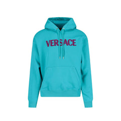 Sweat-shirt Versace en coton avec logo