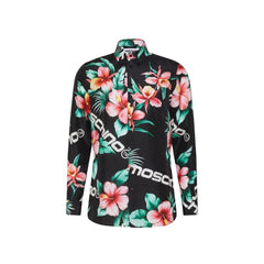 Moschino Couture Seidenhemd mit Print