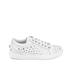 Jimmy Choo Cash Star Leder-Sneaker