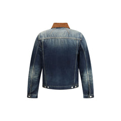 Veste en jean Alexander McQueen