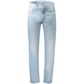 Calvin Klein Herrenjeans aus blauer Baumwolle