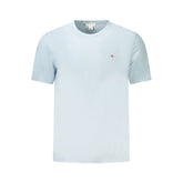 Calvin Klein Herren-T-Shirt aus blauer Baumwolle