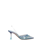 Aquazzura Transparent Pvc Stiletto Heels Sandals