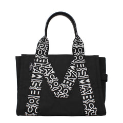 Marc Jacobs Black Fabric Shoulder Bags