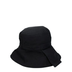 Jacquemus Black Cotton Bucket Hats