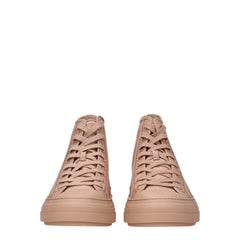 Valentino Garavani Pink Fabric High Tops