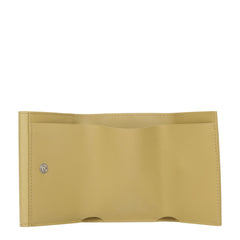 Jil Sander Yellow Leather Wallets