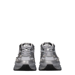 Valentino Garavani Gray Fabric Athletic Sneakers