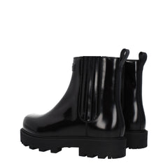 Givenchy Black Leather Ankle Boots