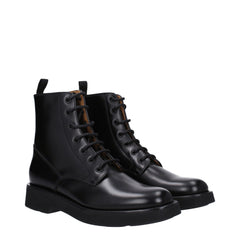 Church's Black Leather Ankle Boots