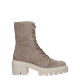 Stuart Weitzman Beige Leather Ankle Boots