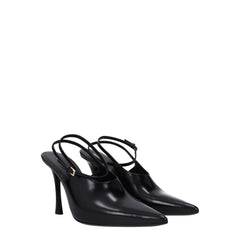 Givenchy Black Leather High Heel Pumps