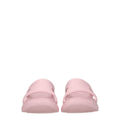 Givenchy Pink Cotton Slippers Sandals