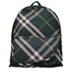 Burberry Green Fabric Backpacks