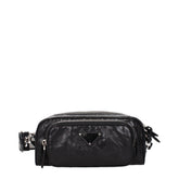 Prada Black Leather Crossbody Bags
