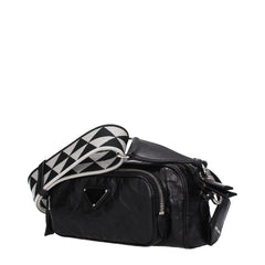 Prada Black Leather Crossbody Bags