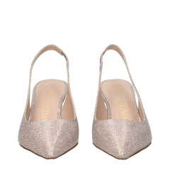 Stuart Weitzman Pink Fabric High Heel Pumps