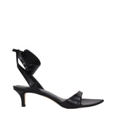 Isabel Marant Black Leather Flat Sandals