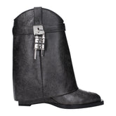 Givenchy Stiefeletten aus schwarzem Leder