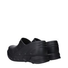 Givenchy Black Cotton Slippers Sandals