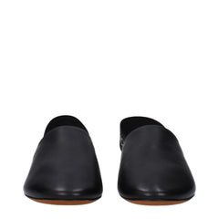 Givenchy Black Leather Mules