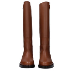 Valentino Garavani Brown Leather Boots