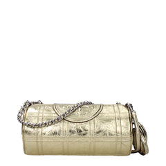 Tory Burch Złote Skórzane Torby na Ramię