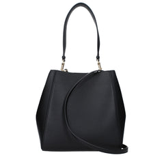 Tory Burch Black Leather Shoulder Bags