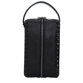 Valentino Garavani Black Leather Clutch Bags