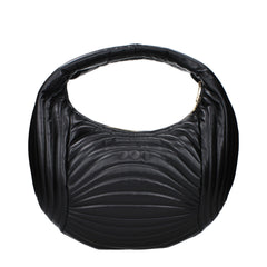 Salvatore Ferragamo Black Leather Handbags