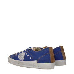 Philippe Model Blue Leather Low Tops