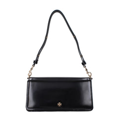 Tory Burch Black Leather Shoulder Bags