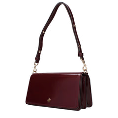 Tory Burch Red Leather Shoulder Bags