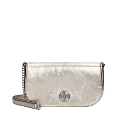 Tory Burch Gold Leather Crossbody Bags