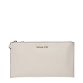 Michael Kors Beige Leather Clutch Bags
