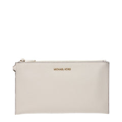 Michael Kors Beige Leather Clutch Bags