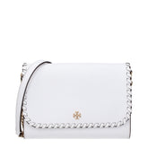 Tory Burch White Leather Clutch Bags