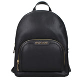 Michael Kors Black Leather Backpacks