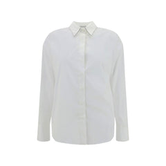 Chemise Brunello Cucinelli ornée de bijoux emblématiques