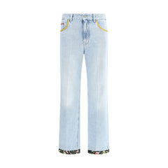 Valentino Jeans mit Blumenmuster